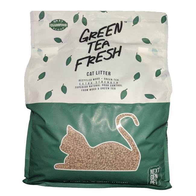 Next Gen International GTF21 11.5 lbs Green Tea Fresh Cat Litter